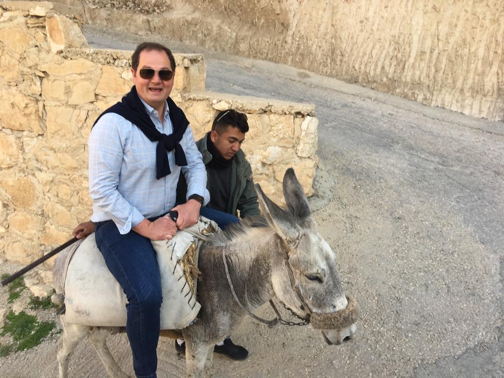 Donkey Riding in wadi Qelt, Israel