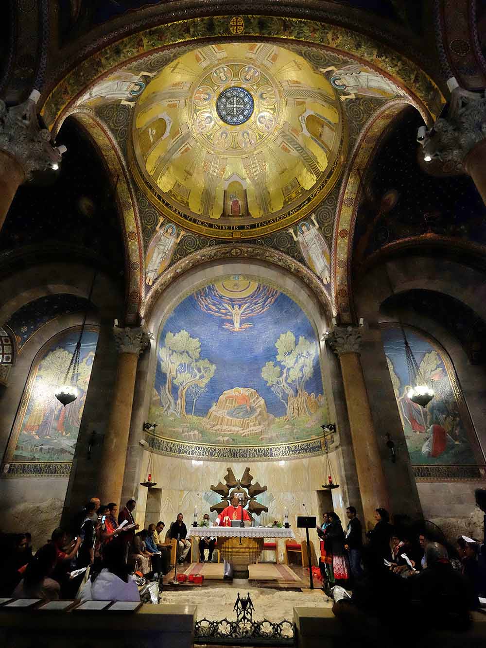 The Agony Basilica in Gethsemane