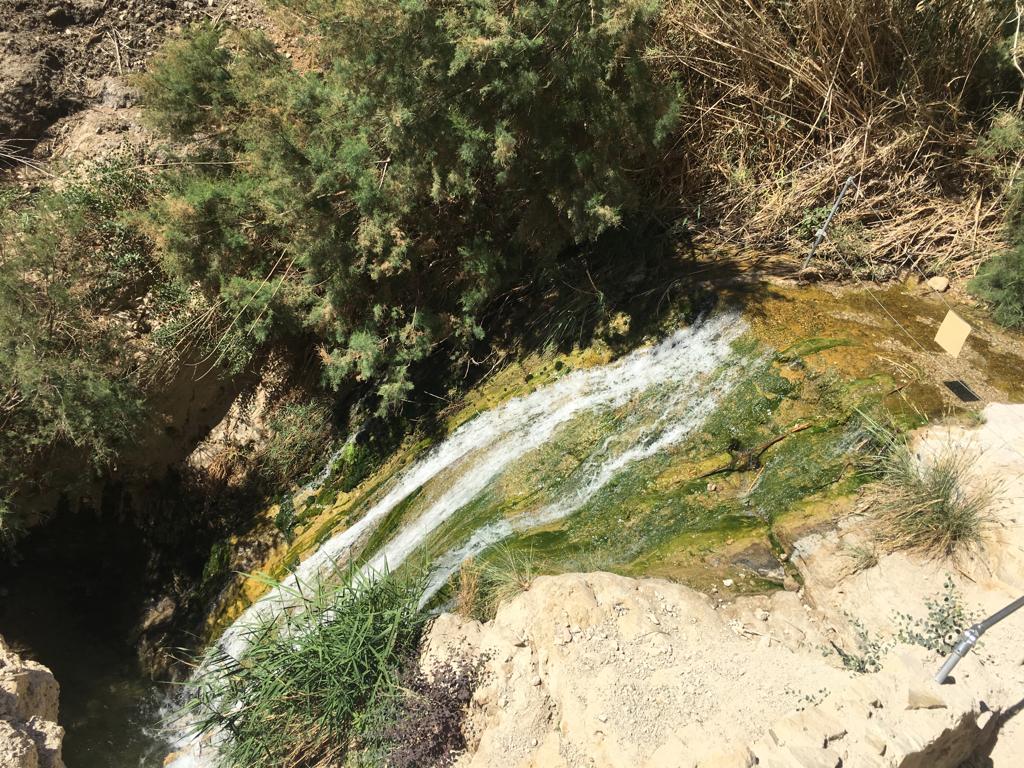 Waterfall in Ein Gedi, Israel
