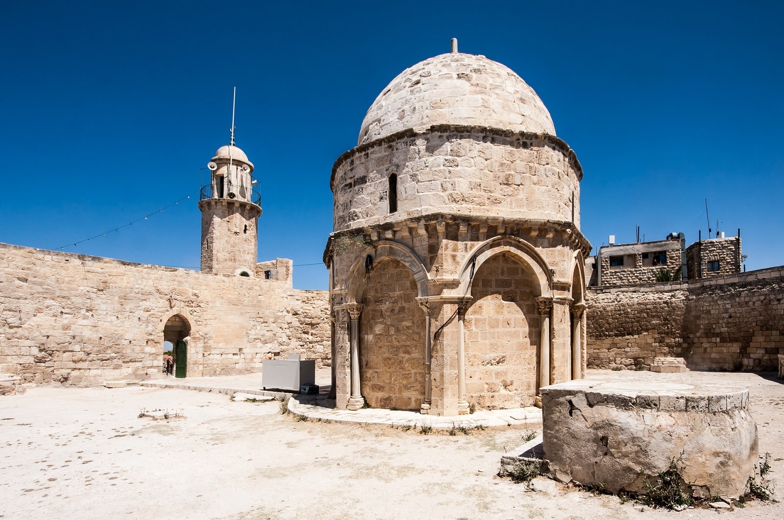 Chapel of Ascension Christian tour guide in ISRAEL Holy Land